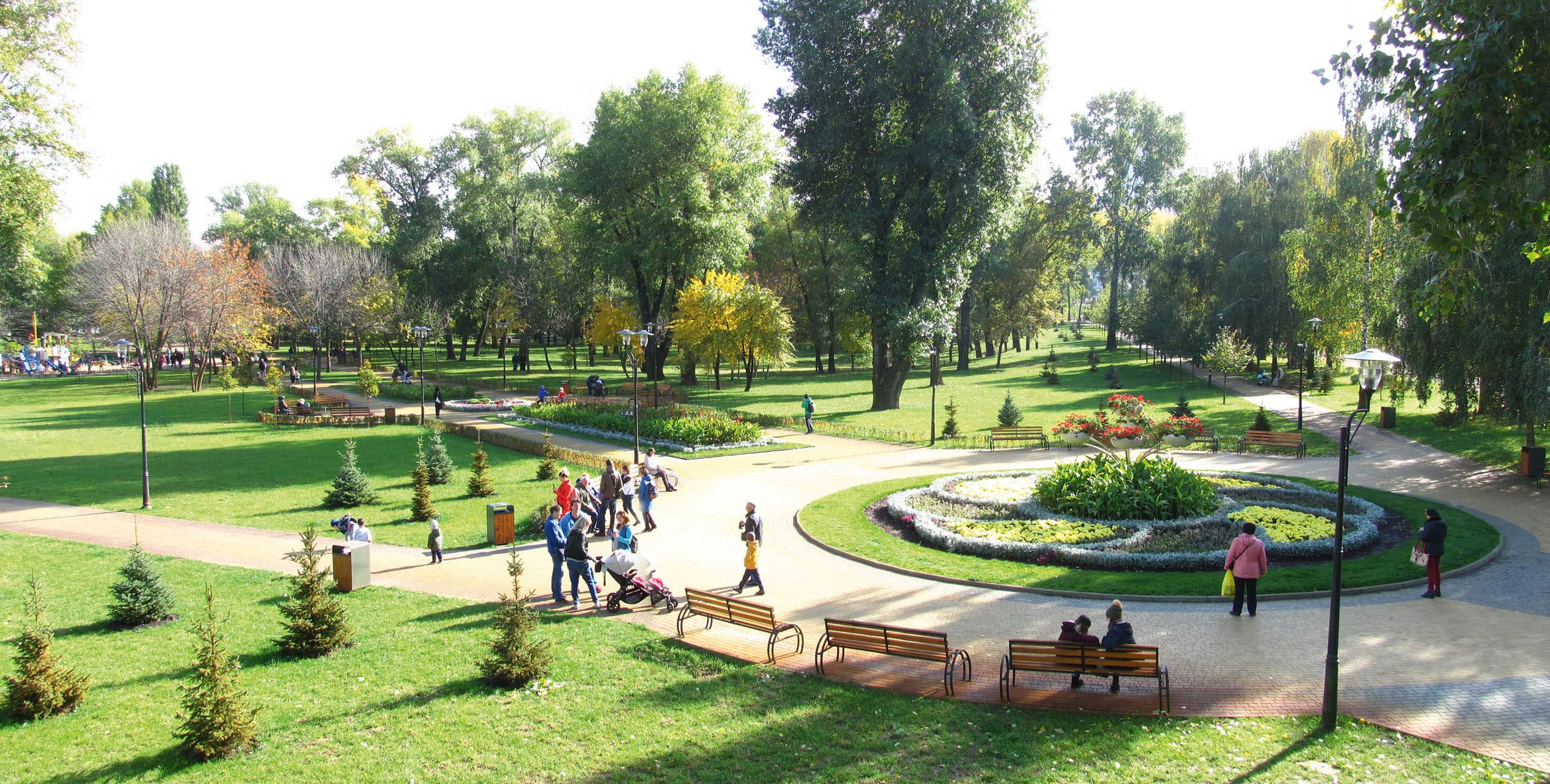 Ландшафтный дизайн парков и садов