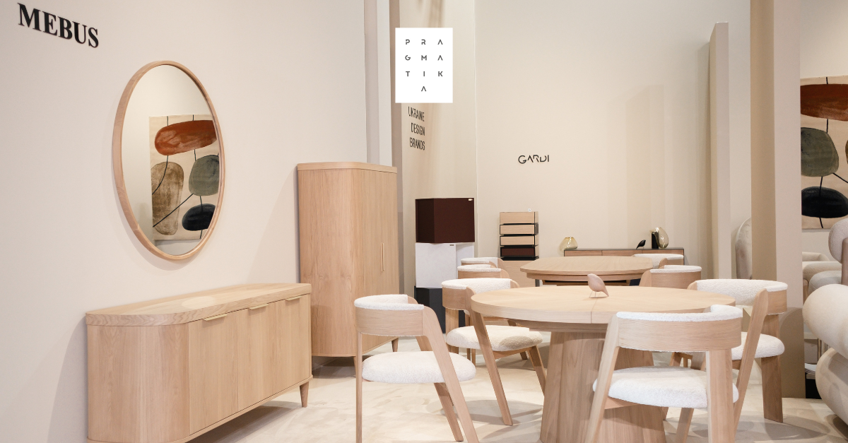 The Ukrainian furniture factory MEBUS participated in the ISaloni 2024