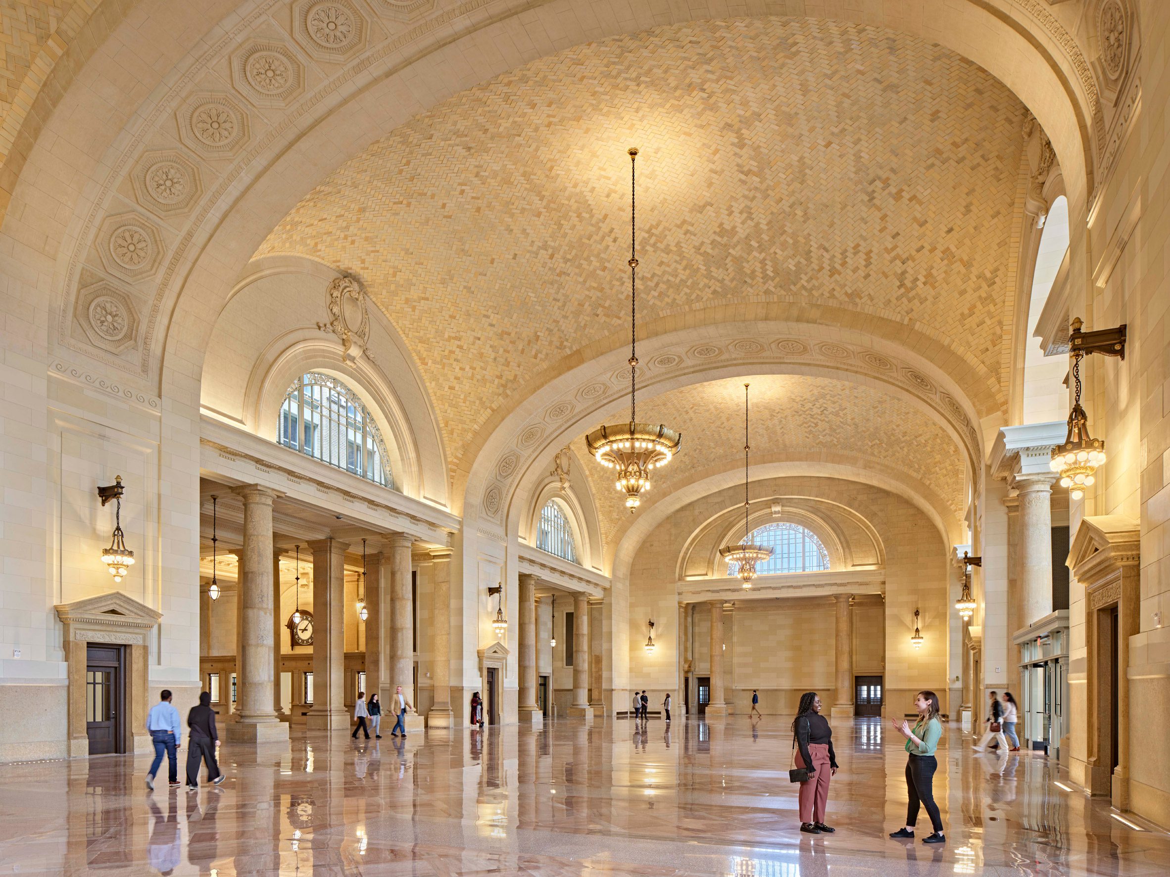 In Detroit, the restoration of the abandoned central station of the ...