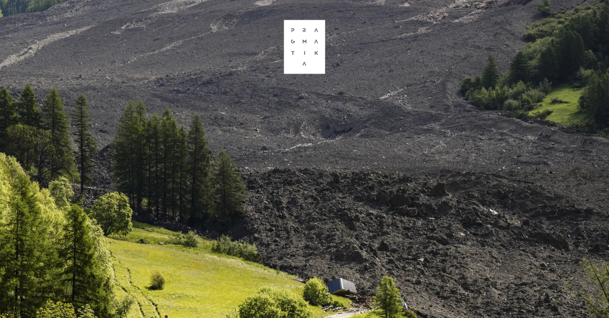 Almost an entire village destroyed in Switzerland due to glacier