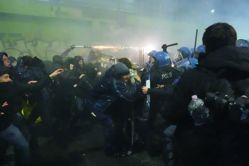 Протести у Мілані