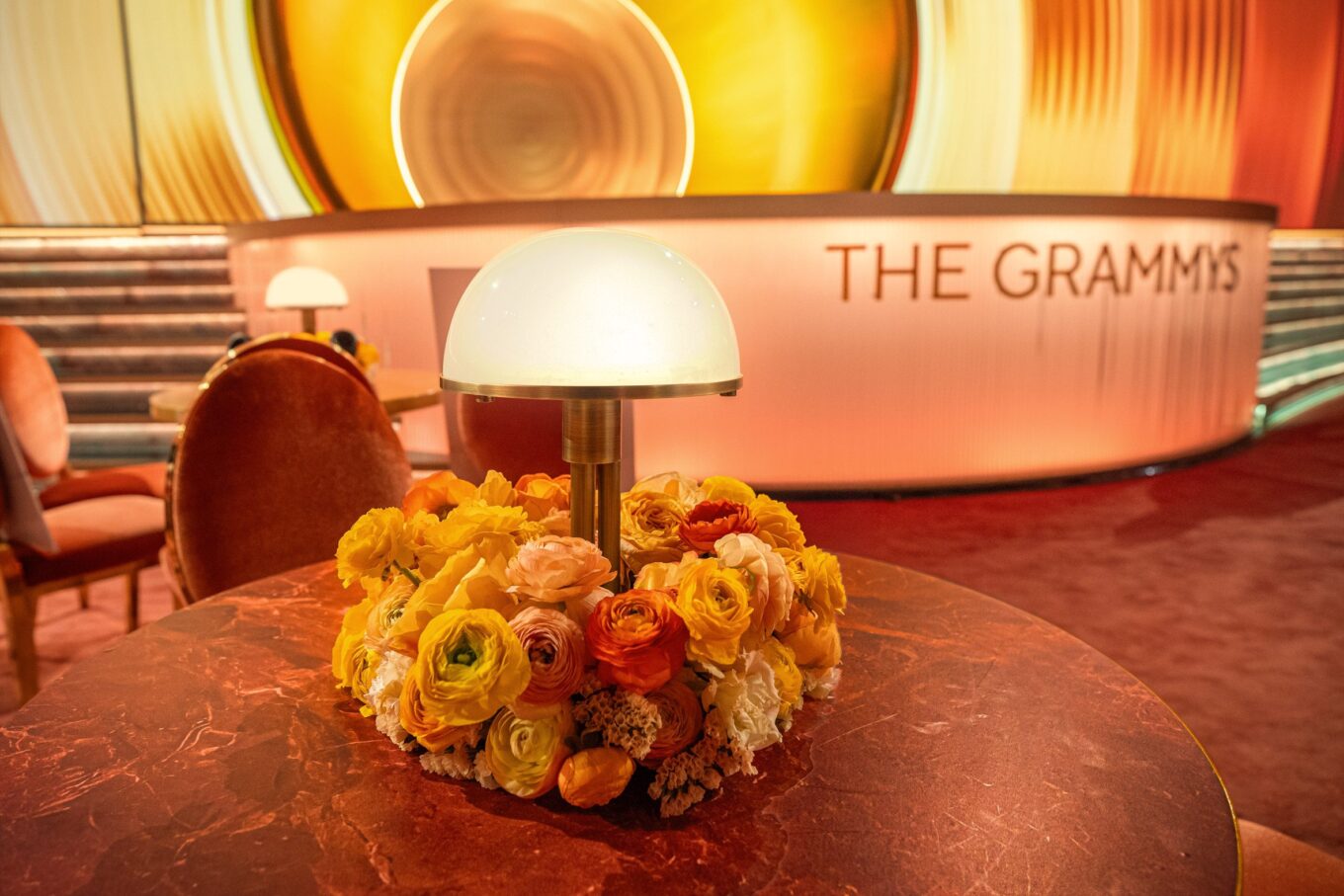 Сцена Grammys 2026