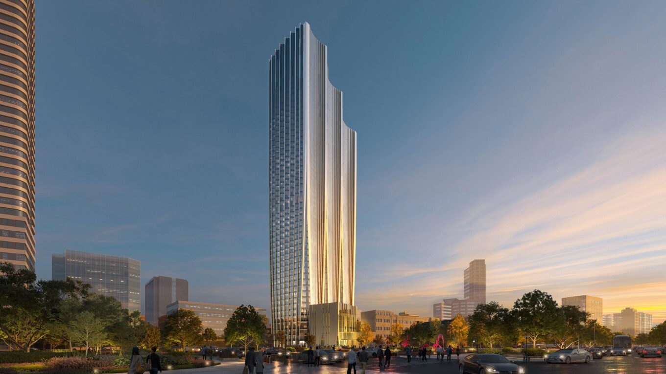 Хмарочос, який будуватимуть у Тайбеї за проєктом Zaha Hadid Architects