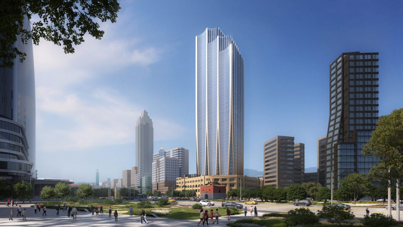 Хмарочос, який будуватимуть у Тайбеї за проєктом Zaha Hadid Architects