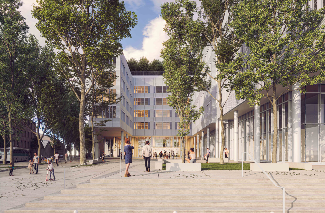 Лікарня із садом в Парижі