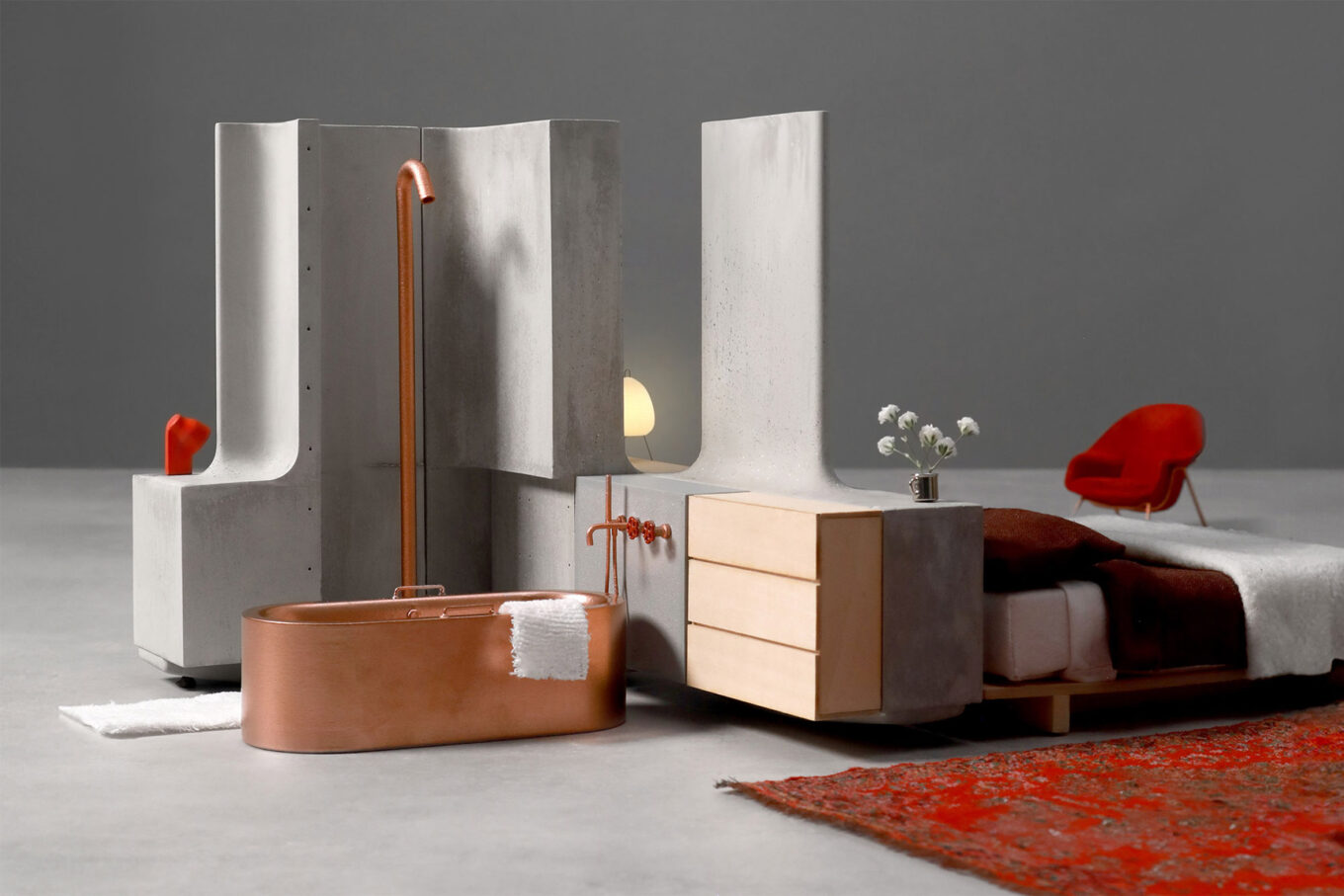 Бетонні житлові модулі