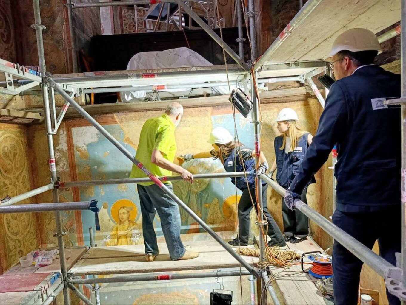 У Софії Київській встановили систему сейсмодатчиків
