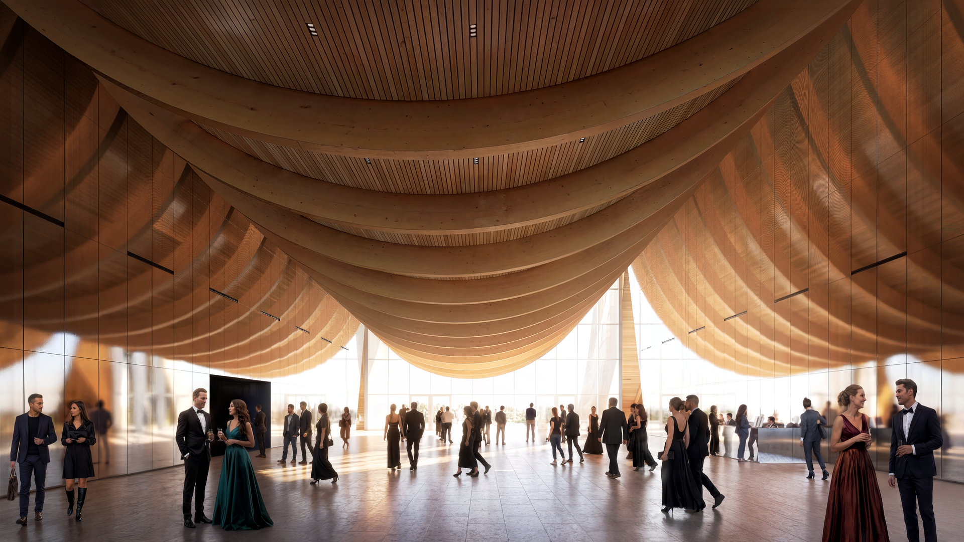BIG reveals nearly completed EVE Music Hall