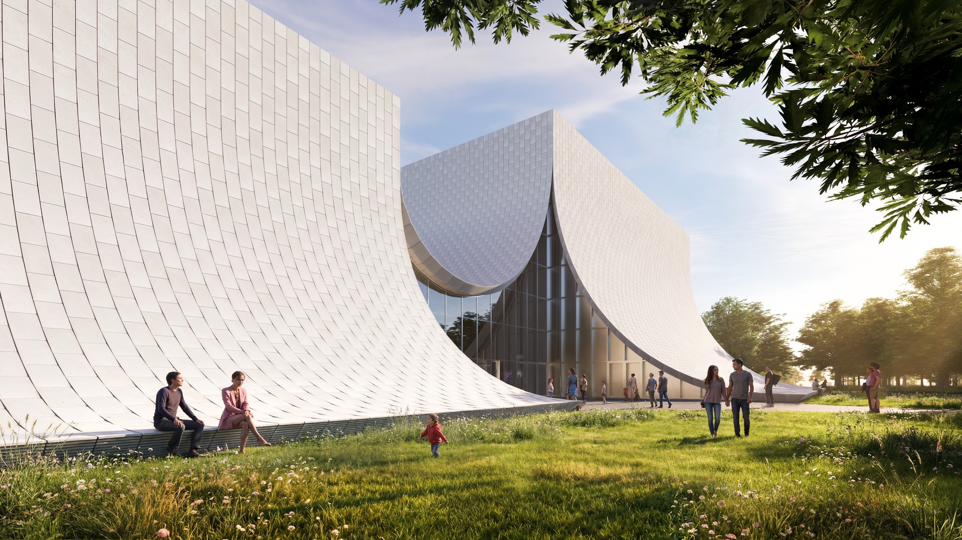 BIG reveals nearly completed EVE Music Hall