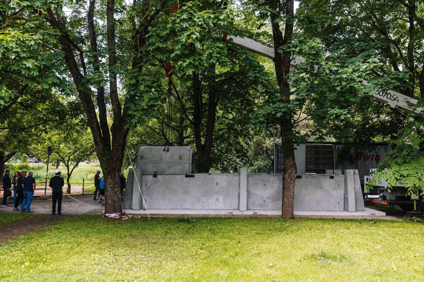 Перше модульне укриття в Естонії